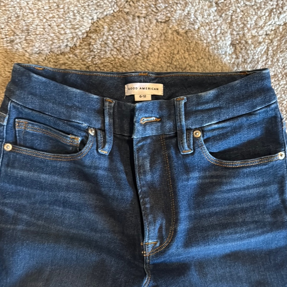 Good American Blue Denim Jeans 6-12